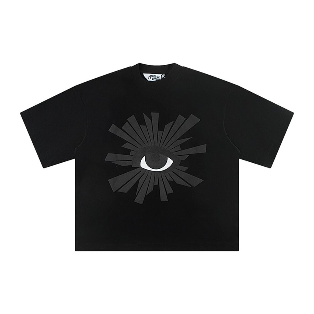 House of Errors Black Eye Lettering Print T Shirt